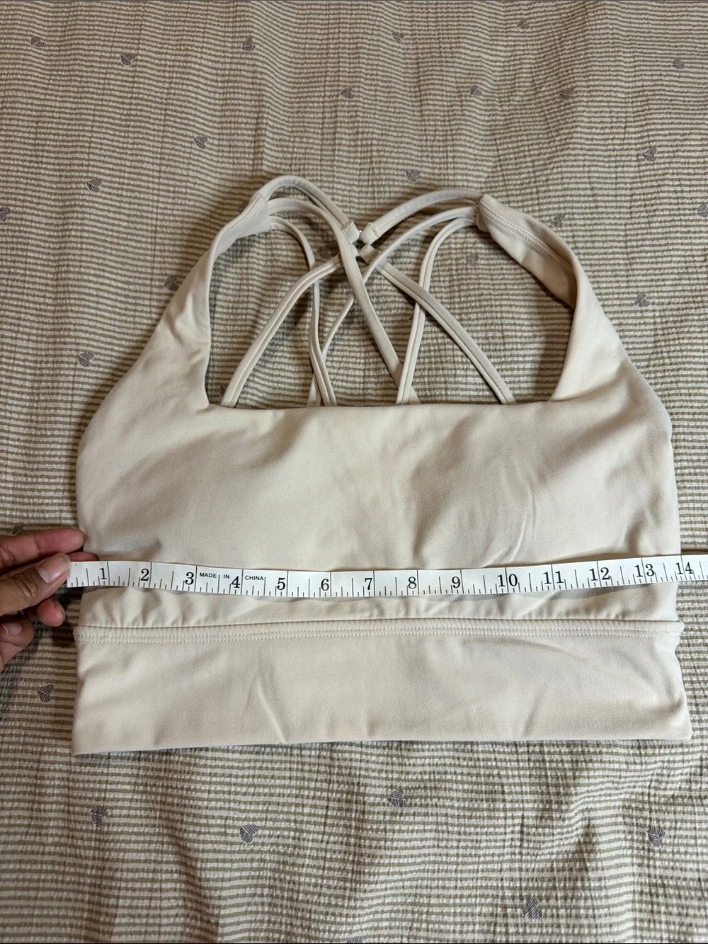 Buffbunny Revolution Sports Bra - bone